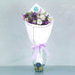 Bouquet "Natalie" de aster morado