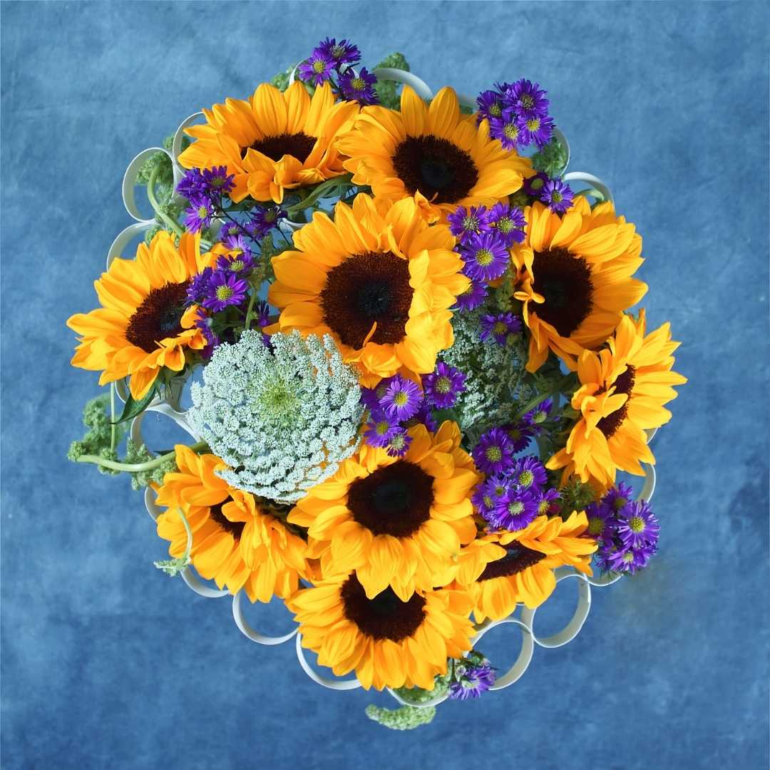 Bouquet "Vincent " de girasoles VIP