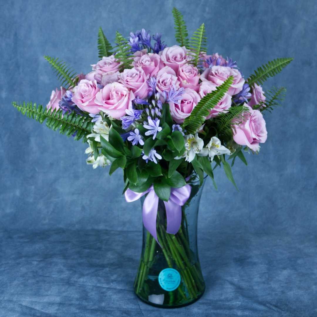 Bouquet "Elizabeth" de rosas náutica