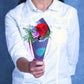 Cono con rosa "Petite"