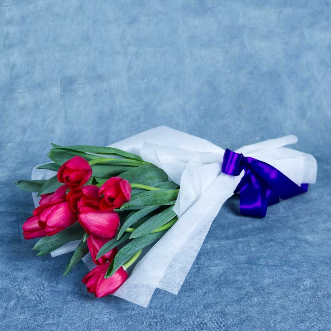 Bouquet "Karla" de 10 tulipanes
